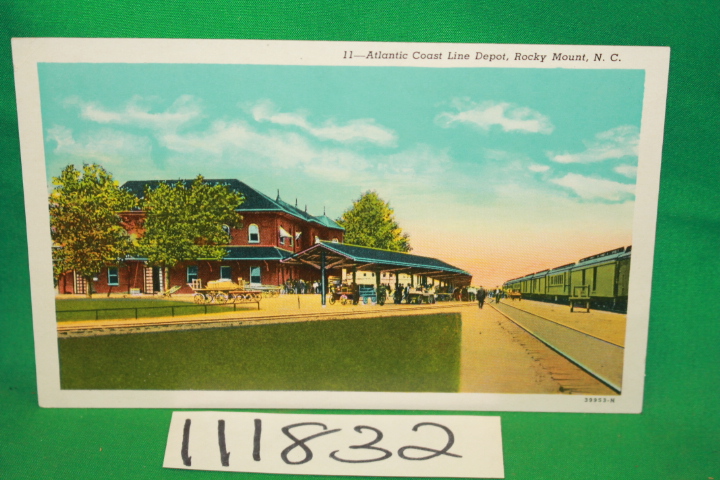 City News Store: Atlantic Coast Line Depot, Rocky Mount, North Carolina Post ...