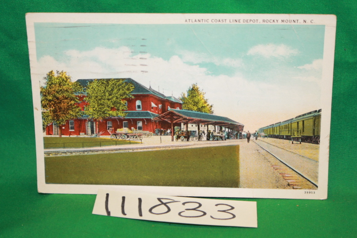 Mangum Book and Stationery Co: Atlantic Coast Line Depot, Rocky Mount, North ...