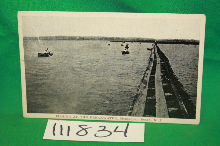 Manasquan Beach, New Jersey: Fishing at the Breakwater, Manasquan Beach, New ...