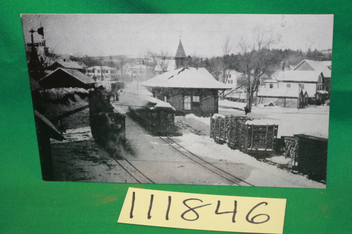 Phillips Historical Society: Photo Reproduction of Phillips Station Post Card