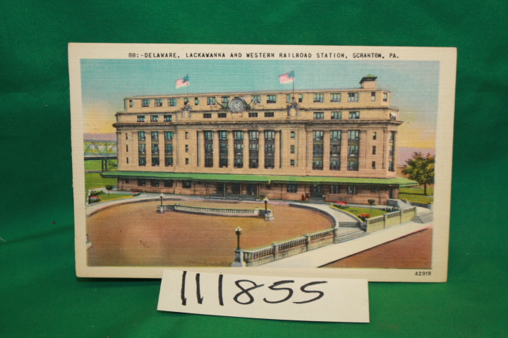 Lackawanna and Western Railroad Stat...: Delaware, Lackawanna and Western Rai...