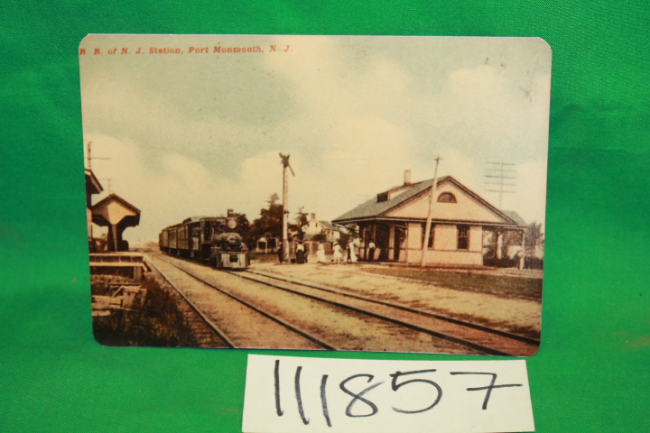 R. R. of N. J. Station, Port Monmout...: R. R. of N. J. Station, Port Monmout...