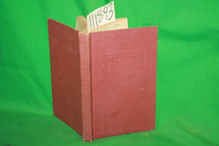 Pfeifer, P. E.: Boston & Maine Railorad Rules for the Government of the Opera...