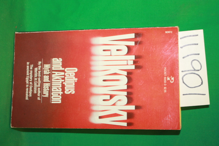 Velikovsky, Immanuel: Oedipus and Akhnaton
