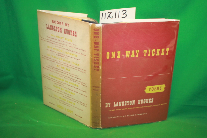 Hughes, Langston: One-Way Ticket Poems