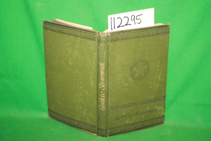 Davidson, Ellis A.: Cassell's Techincal Manuals Gothic Stonework