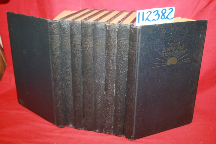 Hill, Napoleon: The Law of Success in Sixteen Lessons First Edition 8 Volumes