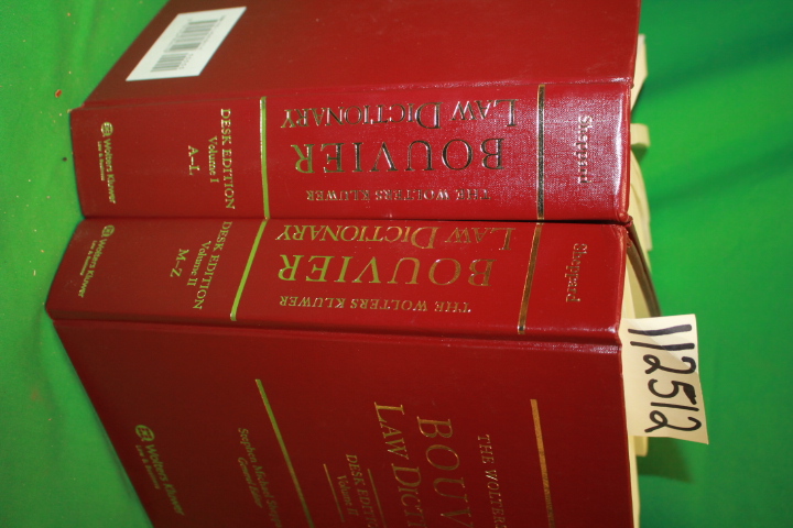 Sheppard, Stephen Micheal: The Wolters Kluwer Bouvier Law Dictionary Desk Edi...