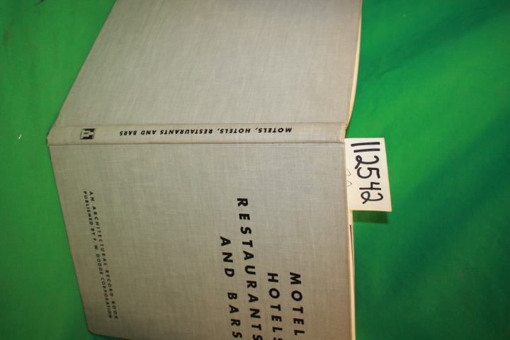 F. W. Dodge Corporation: Motels, Hotels, Restuarants, and Bars