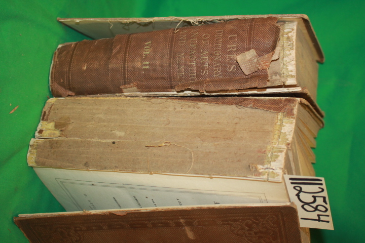 Ure, Andrew: Ure's Dictionary of Arts Manufactures and Mines 2 VOLUMES
