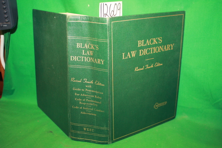 Black, Henry Campbell: Black's Law Dictionary