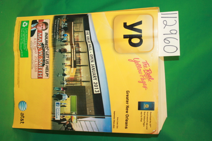 The Real Yellow Pages ; AT&T: Greater New Orleans Yellow Pages