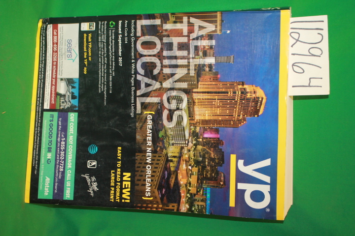 The Real Yellow Pages ; AT&T: Greater New Orleans Louisana Yellow Pages Telep...