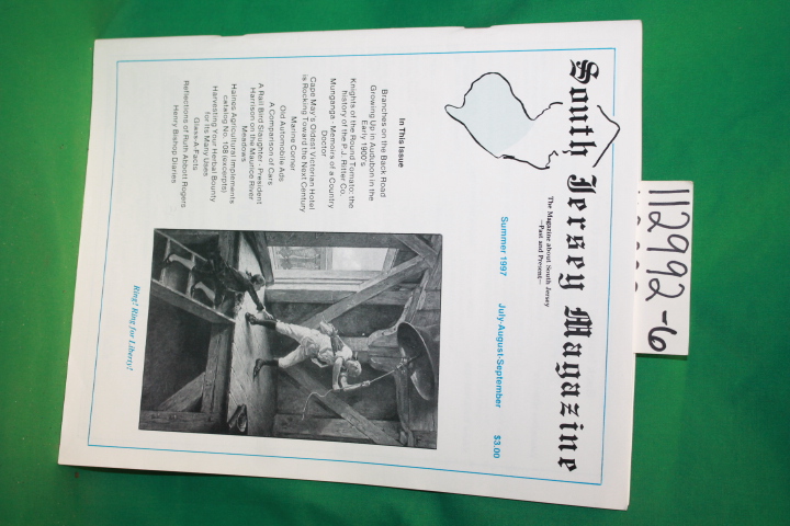 Donahue, Debra Suplee ; Harris, Don: South Jersey Magazine ; Cape May's Oldes...