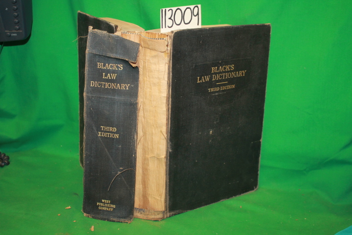 Black, Henry Campbell: Black's Law Dictionary