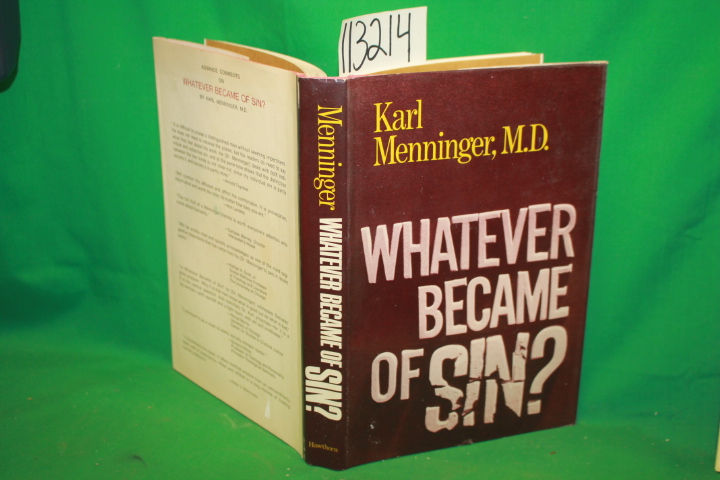 Menninger, Karl: Whatever Became of Sin?