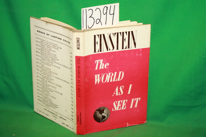 Einstein, Albert ; Harris, Alan (translator): The World as I See It