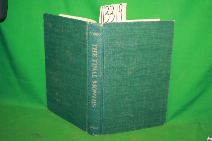 Robins, Eli: The Final Months a Study of the Live of 134 Persons Who Suicide