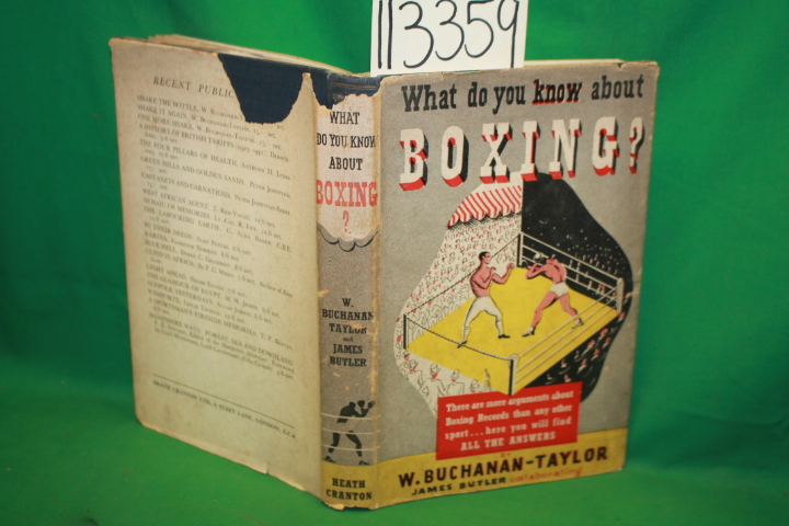 Cuchanan-Taylor, W. ; Butler, James: What do you Know about Boxing