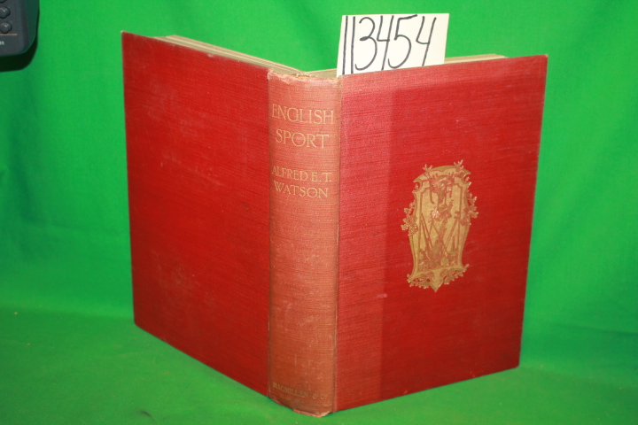 Watson, Alfred E. T.: English Sport