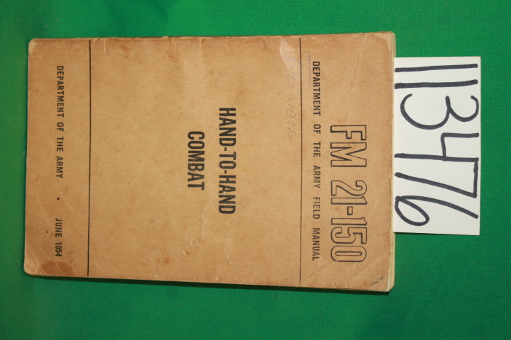 Department of the Army Field Manual: Hand-To-Hand Combat