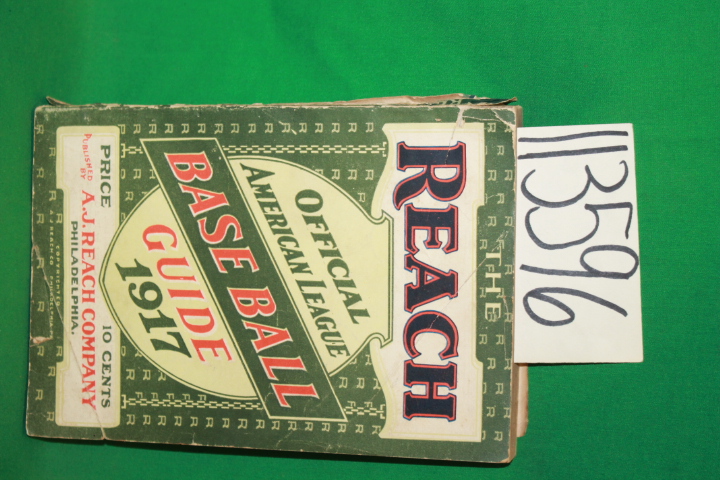 A. J. Reach Company: The Reach Official American League Base Ball Guide 1917