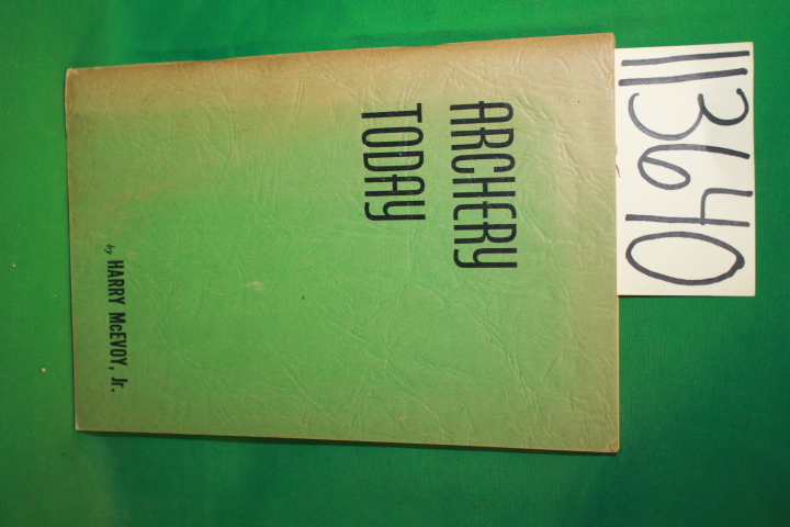 McEvoy, Harry: Archery Today