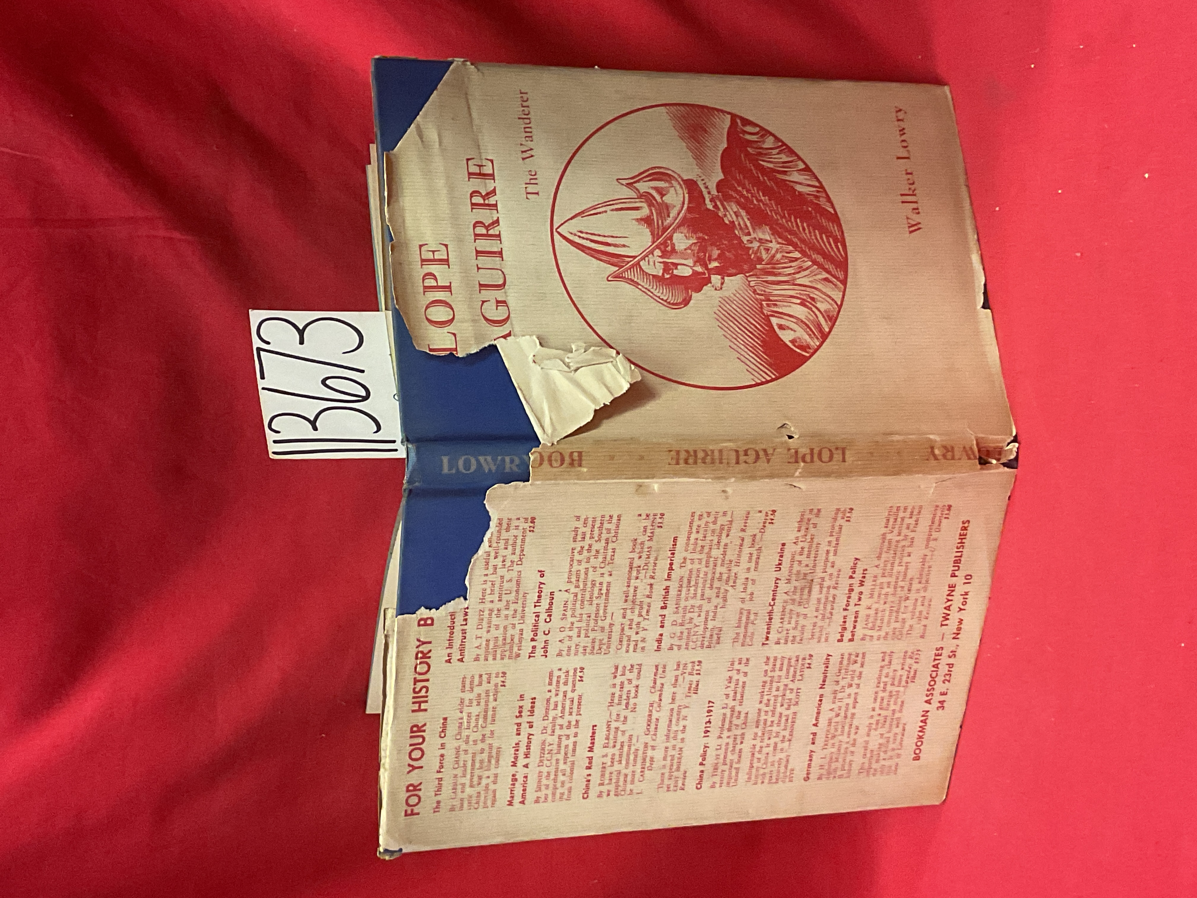 Lowry, Walker: Lope Aguirre The Wanderer