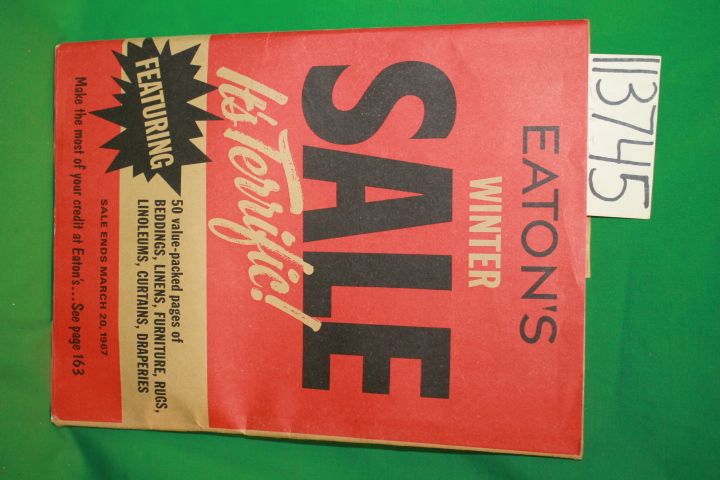 Eaton's: Eaton's Winter Sale It's Terrific! 50 Pages of Household Linens and ...