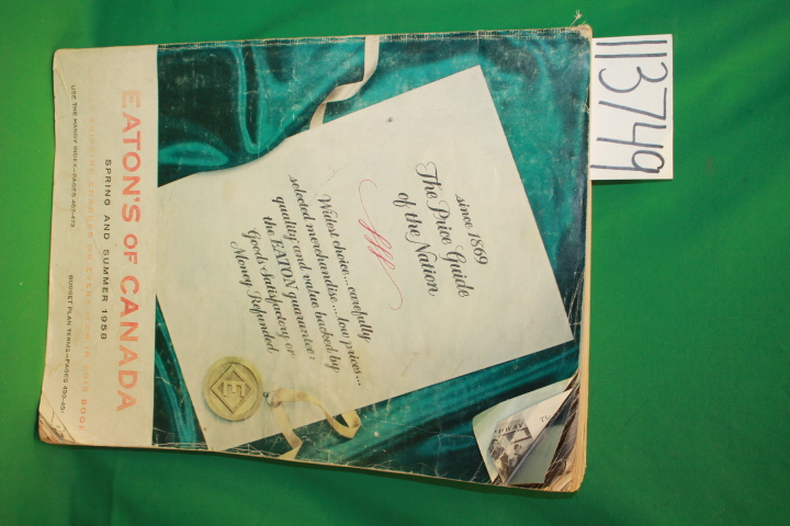 Eaton's: Eaton's of Canada Spring and Summer 1958