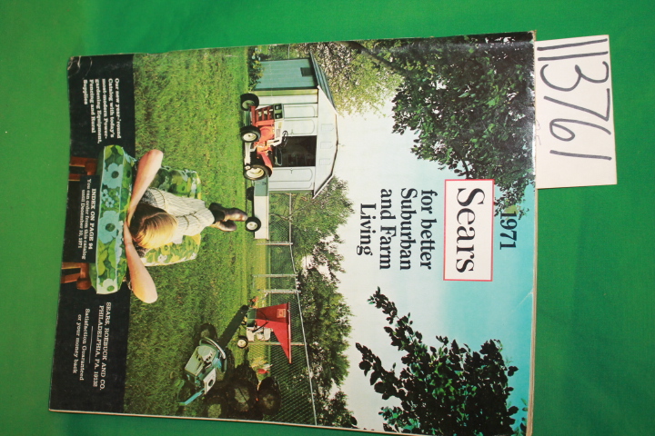 Sears: Sears 1971 for better Suburban and Farm Living