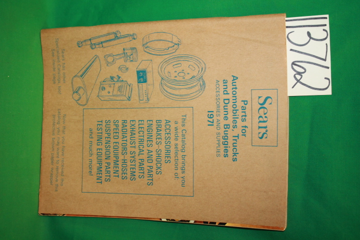 SEARS: Sears Parts for Automobiles, Trucks and Dune Buggies Accessories and S...