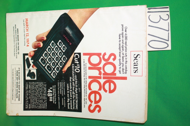 SEARS: Sears 1974 Winter Sale