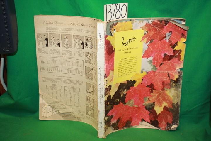 Simpson: Simpson's Fall and Winter 1948-49 Catalog
